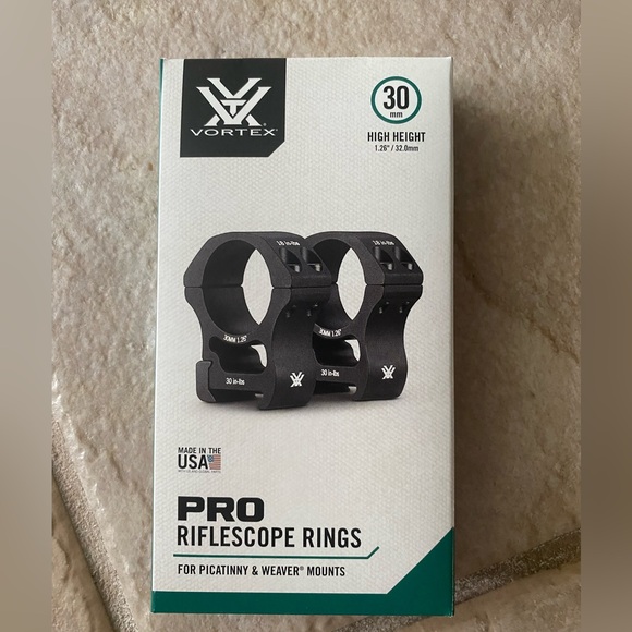 Vortex Optics Scope Rings - Picture 1 of 4